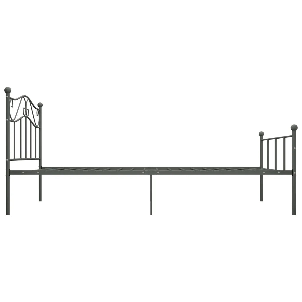 Giroletto Grigio in Metallo 100x200 cm 284531