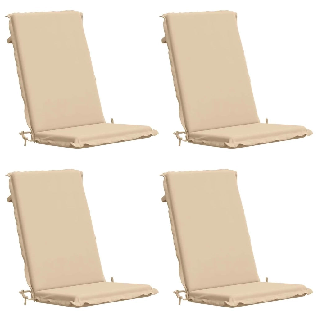 Cuscini Bhair Alto Schienale in 4 Pezzi GEMERT 4 pcs Crema 945895