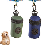 Contenitore di Sacchetti di Cibo per Cani, 2 pezzi, Ideale per Escursioni, Viaggi e Visite al Parco, Inclusi Sacchetti in Blu Scuro e Verde Scuro