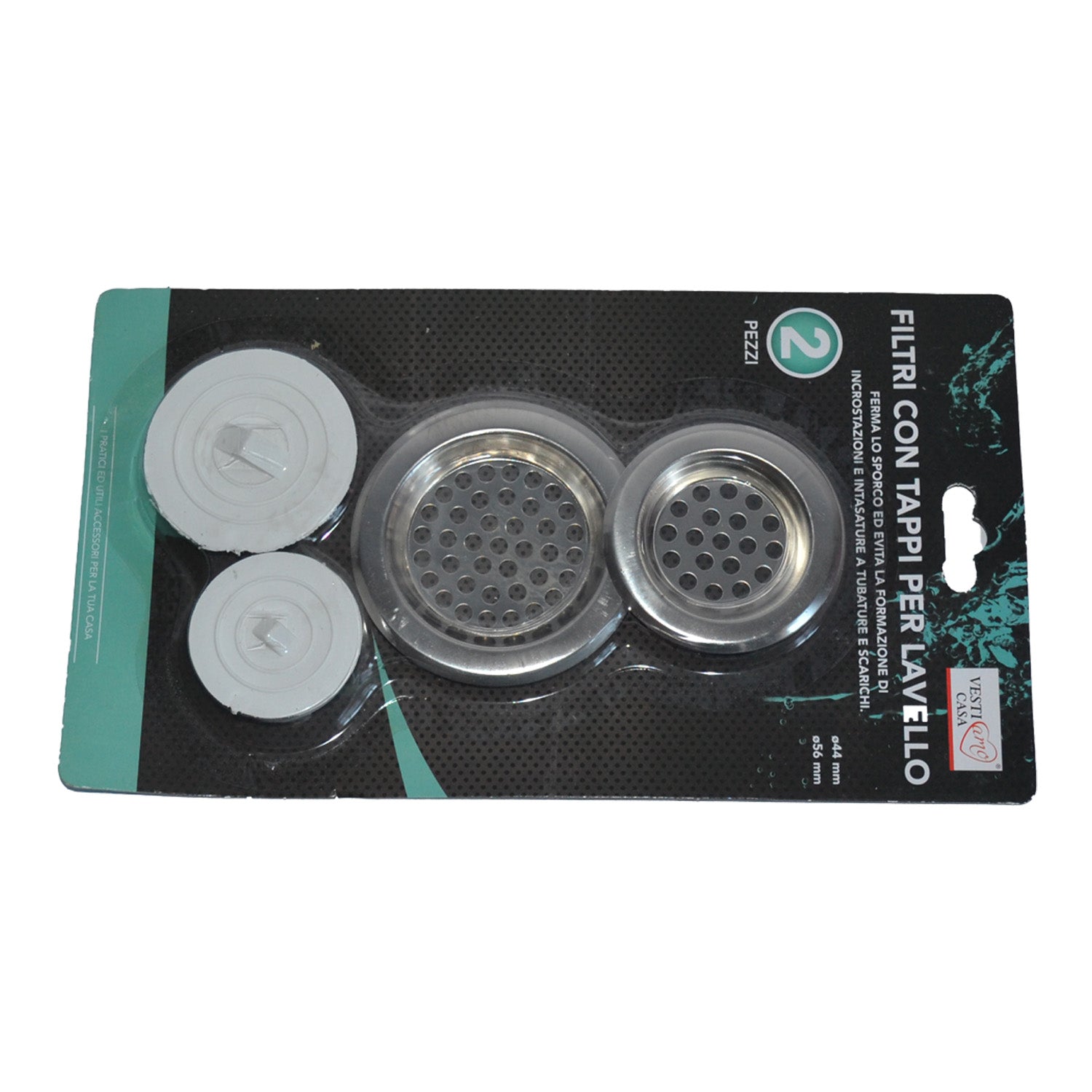 GRIGLIETTE LAVELLO PLASTICA 2pz + TAPPO