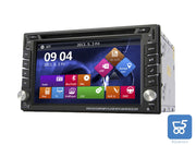 Autoradio 2din HD 16:9 Bluetooth 7" a Colori GPS Navigatore Stereo DVD CD Player
