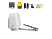 KIT AUTOMAZIONE CANCELLO 1 MONO ANTA BATTENTE BRACCIO ARTICOLATO 230V 220V SNODO