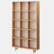 Libreria in legno "Zipa" 100 x 25 x 184 cm - Rovere