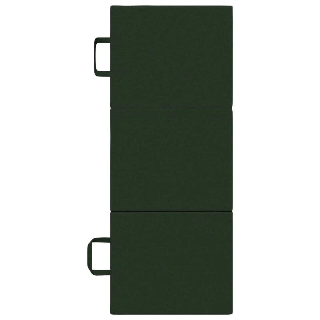 Divano Letto Pieghevole 75 x 63 x 45 cm Verde Scuro 900139