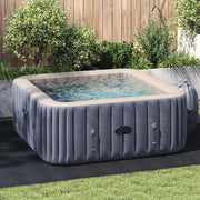 Copertura Piscina Rettangolare Nera PVC 300 x 220 cm Durevole