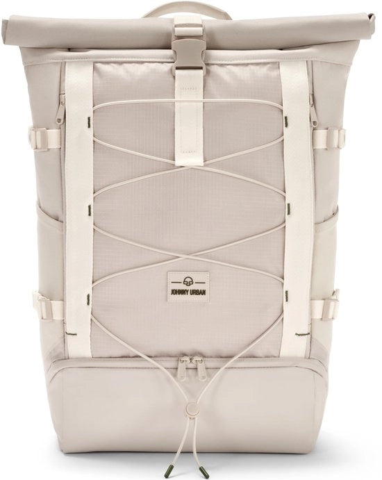 Borsa da Viaggio Grande con Coperchio per Uomo e Donna Beige - Allen Large Move - Borsa da Viaggio con Coperchio per Viaggi e Università - 16 pollici Borsa per Laptop - Impermeabile