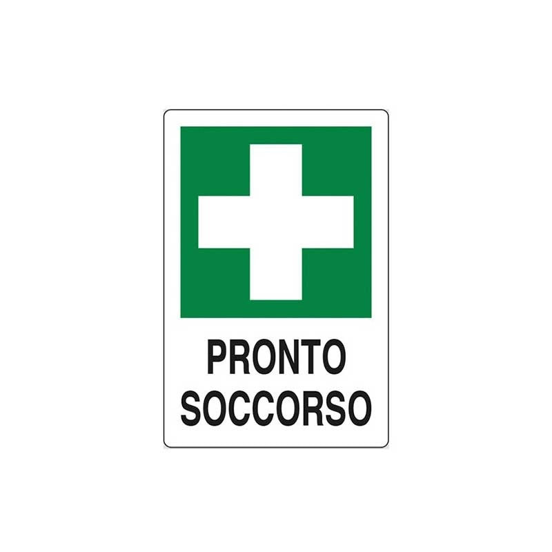 Cartello pronto soccorso cm 20X30