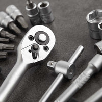 Set di chiavi a bussola 192 pz. Con cricchetti, bit, prese da 1/2″ 3/8″ 1/4″