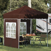 Tenda per feste a pop-up Marrone 195 x 195 x 245 cm 42019731
