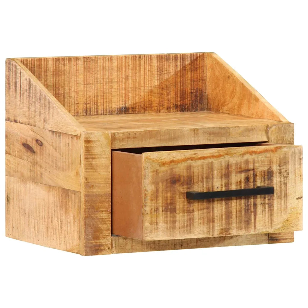 Comodino | Armadio da Notte | Mobiletto da notte con cassetto Marrone 40 x 30 x 30 cm
