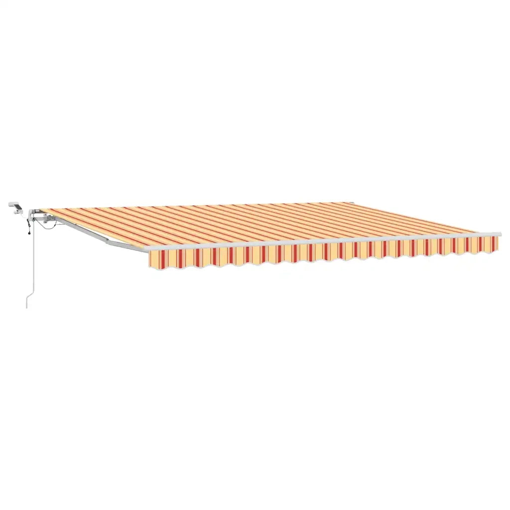Tenda Retrattile Giallo e Arancione 450 × 350 cm 3331092