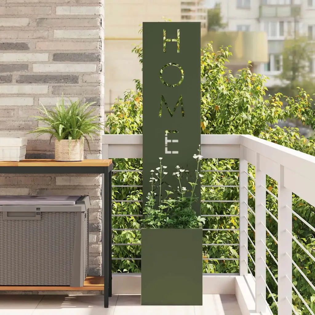 Schermo per privacy in giardino Oliver verde 32 x 32 x 150 cm CFW2456319