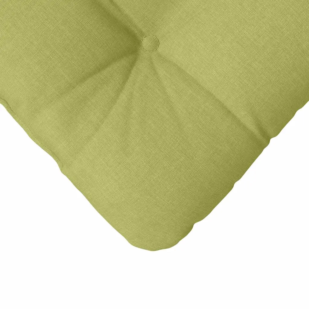 Cuscini per Seduta 4 pcs Verde chiaro 40 x 40 x 12 cm Tessuto