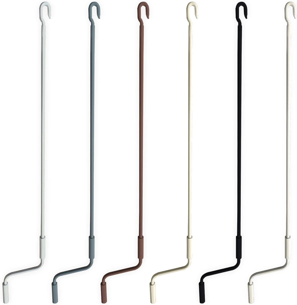 Asta Di Manovra Per Tenda Da Sole Varie Misure, Bastone Universale Per Tende (NERO 1,5 METRI)