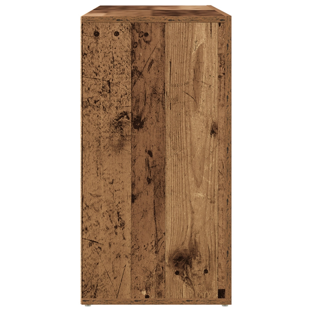 Credenza  Legno Vecchio Legno Massello di Recupero 120 x 36 x 69 cm