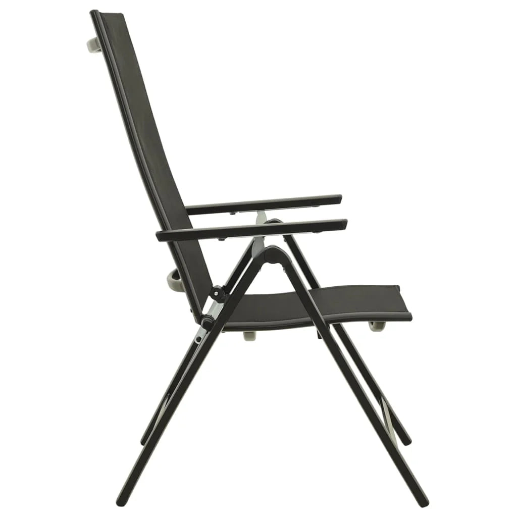 Set da pranzo da giardino per esterni in alluminio antracite da 7 pezzi 02_0013915