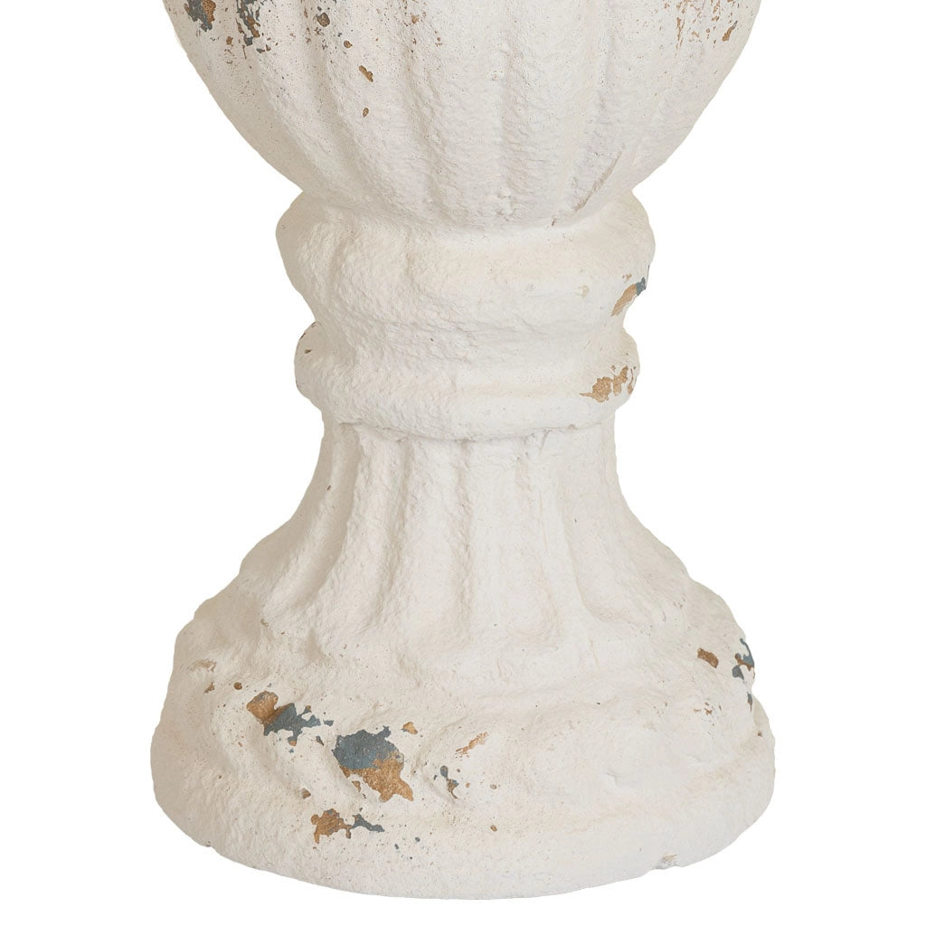 Vaso in magnesio bianco 29x29x50h
