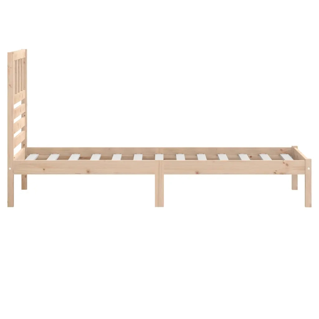 Giroletto-Struttura Letto in Legno Massello di Pino 90x200 cm 788195