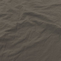 Set Lenzuola Matrimoniale Sopra Sotto e 2 Federe Linea Water Washed Nocciola