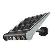 Luce led 4000K a parete da esterno con pannello solare