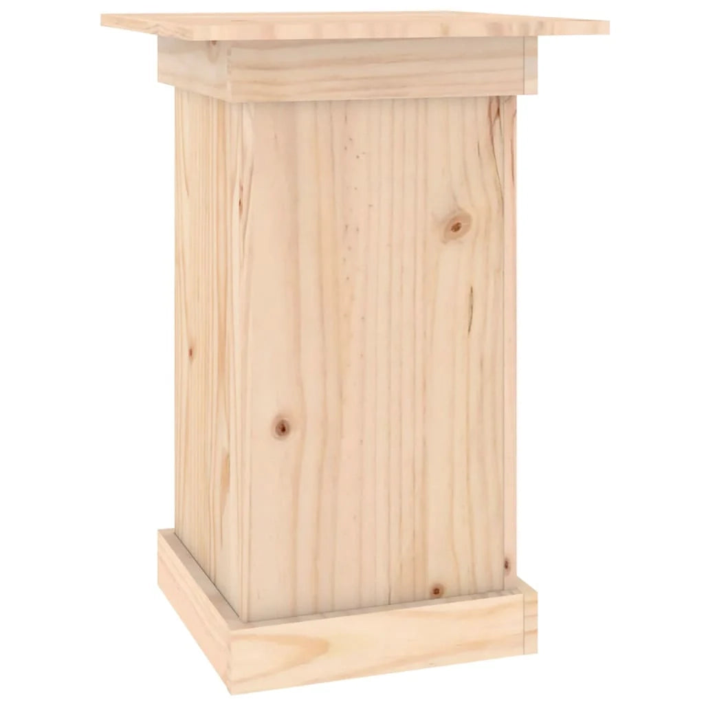 Portafiori/portapiante 40 x 40 x 60 cm legno di pino massiccio marrone 02_0045202