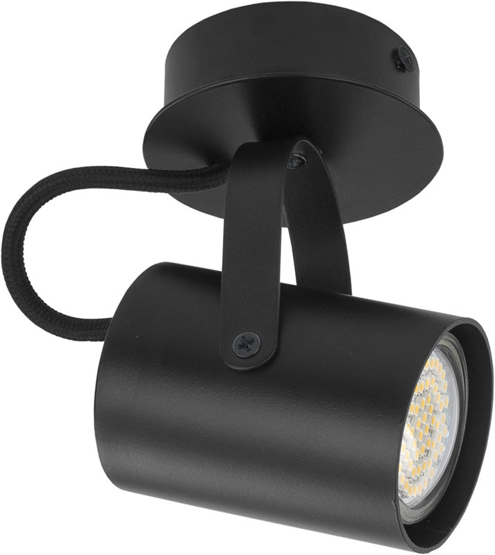 Faretto soffitto nero orientabile moderno GU10 25W Kamera