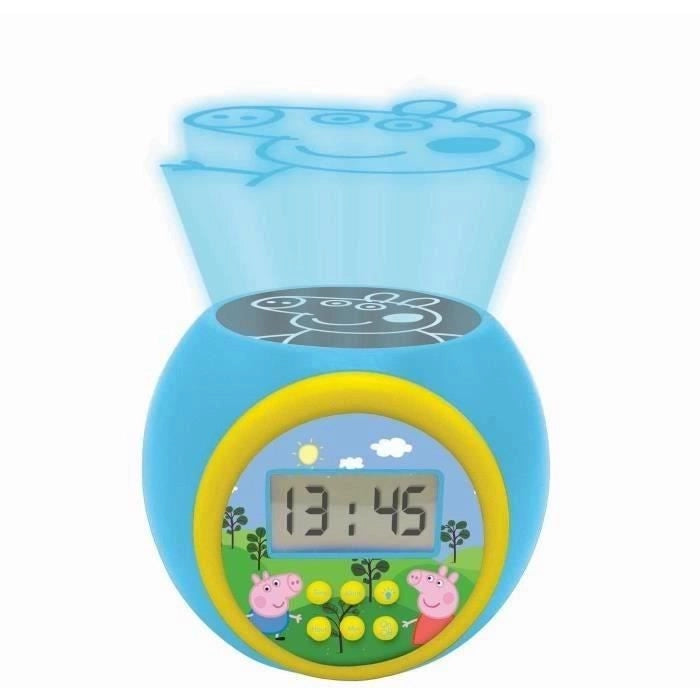 Peppa Pig sveglia con proiettore e timer