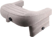Cuscino da lettura gonfiabile PVC - grande cuscino per gambe - superficie morbida - cuscino con supporto per laptop con 3 fori gonfiabili per divano letto da ufficio.