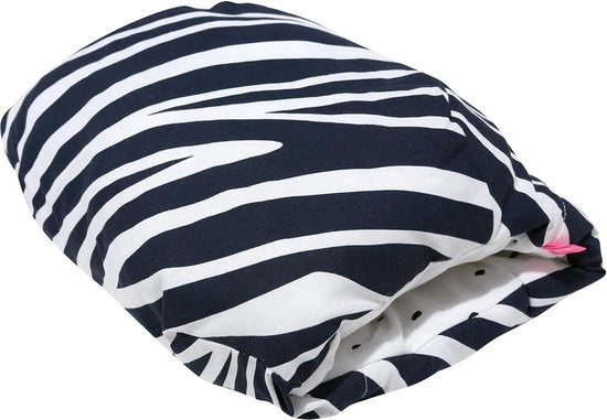Mini cuscino di alimentazione - Stile muffa per la strada e a casa - zebra blu scuro