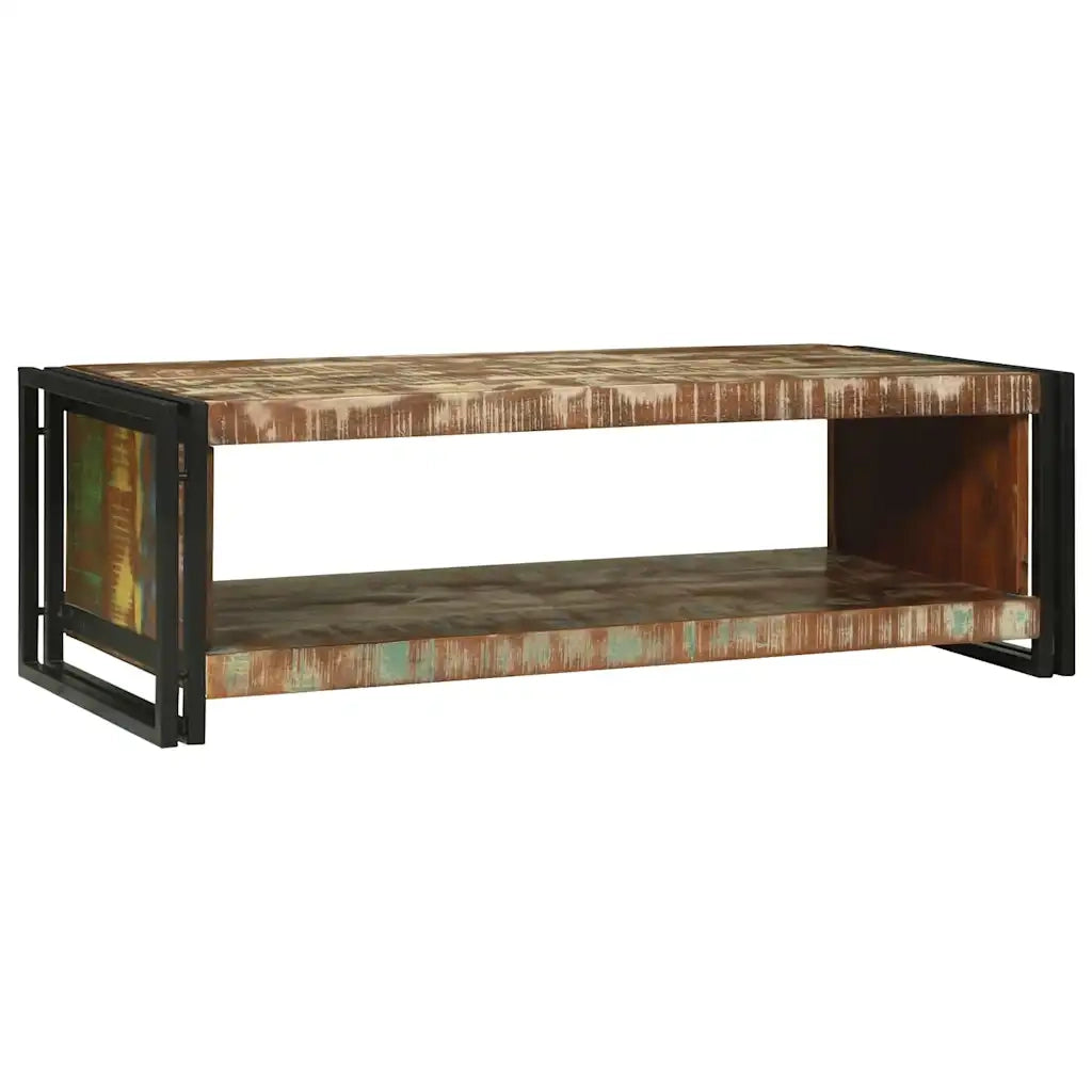 Tavolino da salotto 120 x 50 x 38 cm Legno Recuperato Massello 4104714