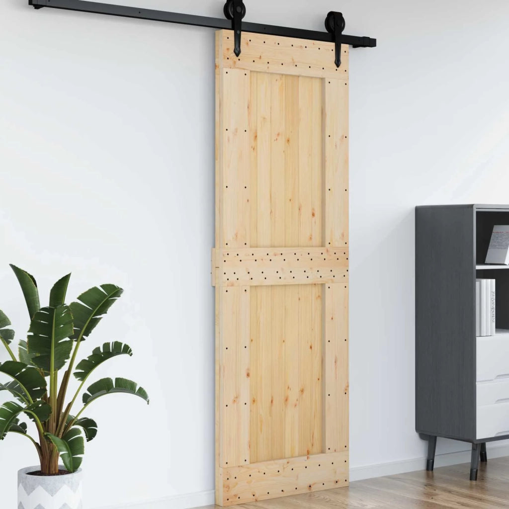 Porta NARVIK Naturale 80 x 210 cm Legno di pino solido