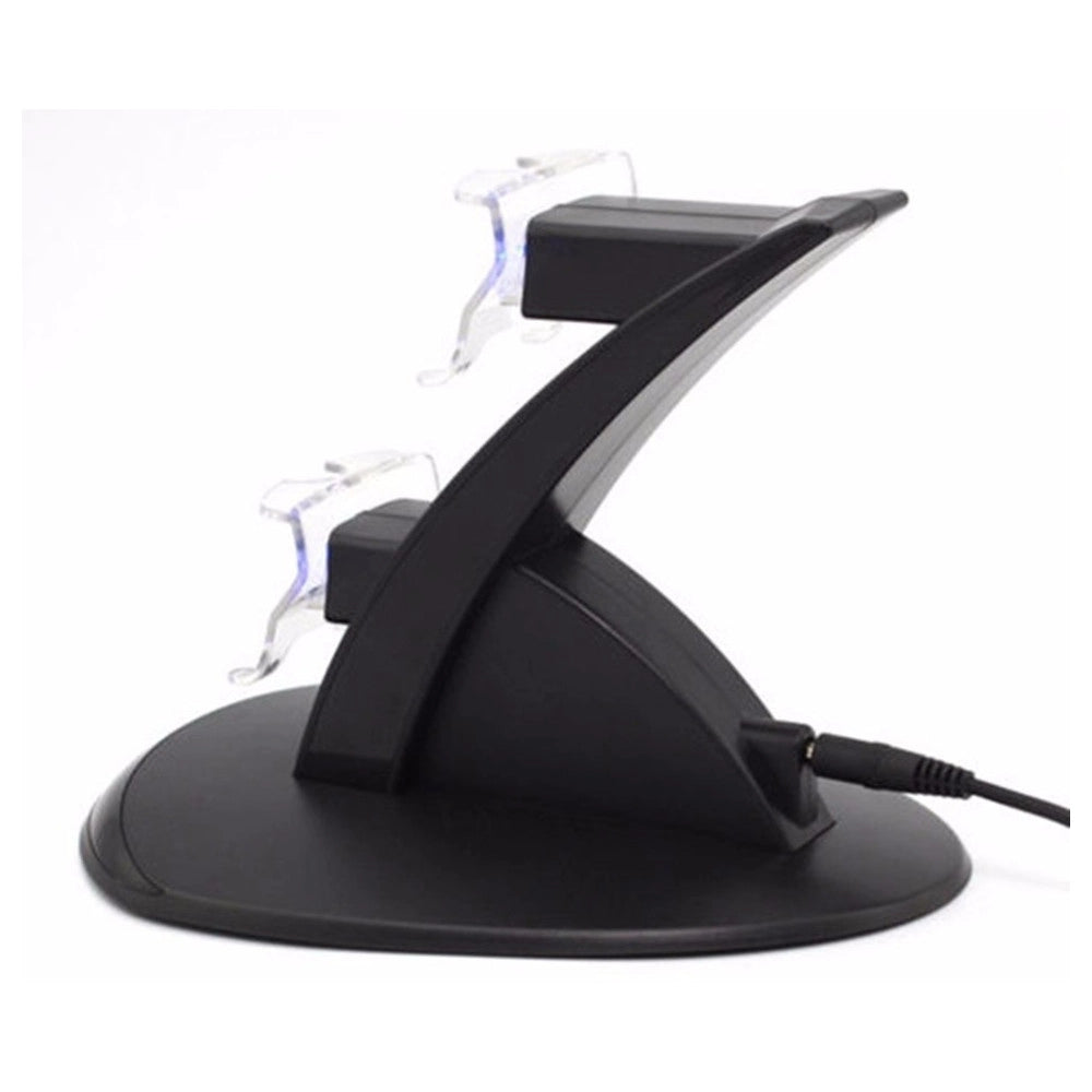 Trade Shop - Base Stand Caricatore Doppio Per 2 Joypad X-box One Controller Joystick Con Usb -