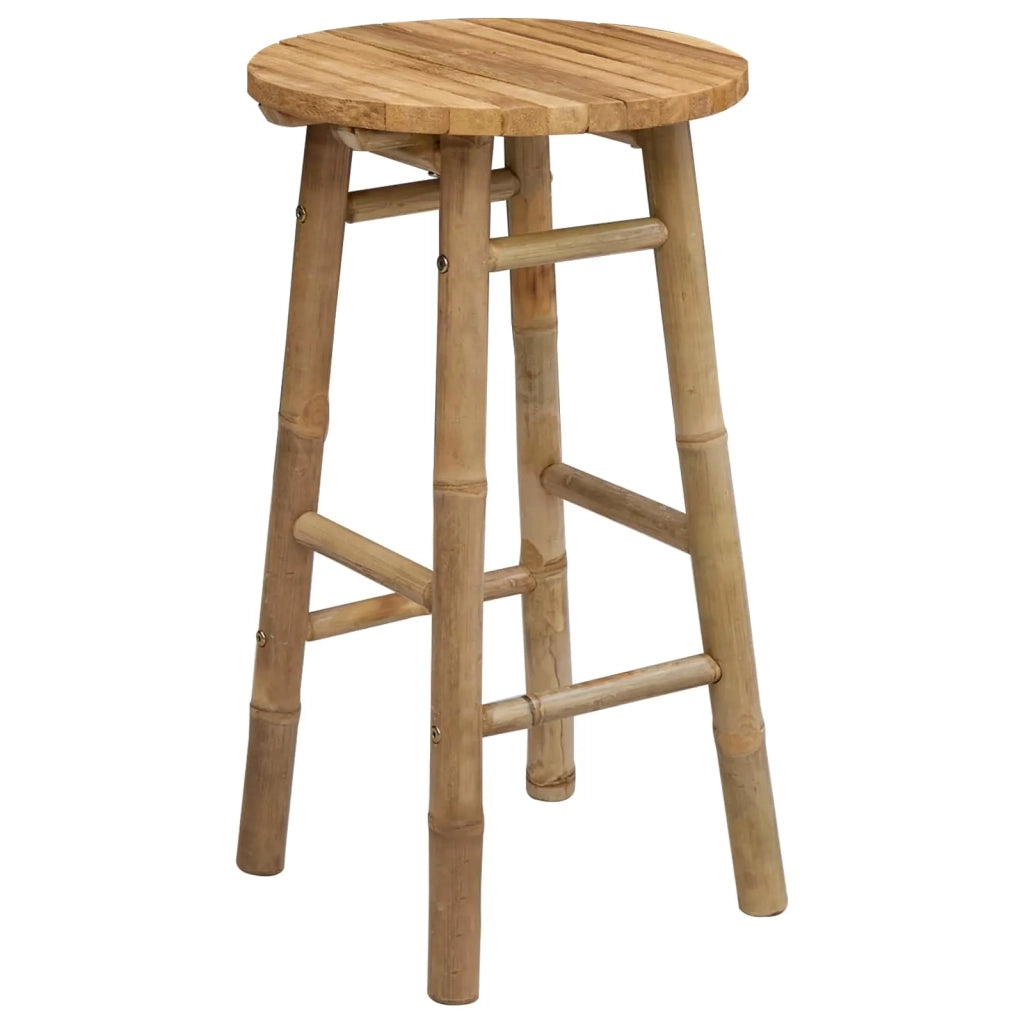 Panca da Giardino Naturale Ø 38 x 68 cm Bambù 42028240