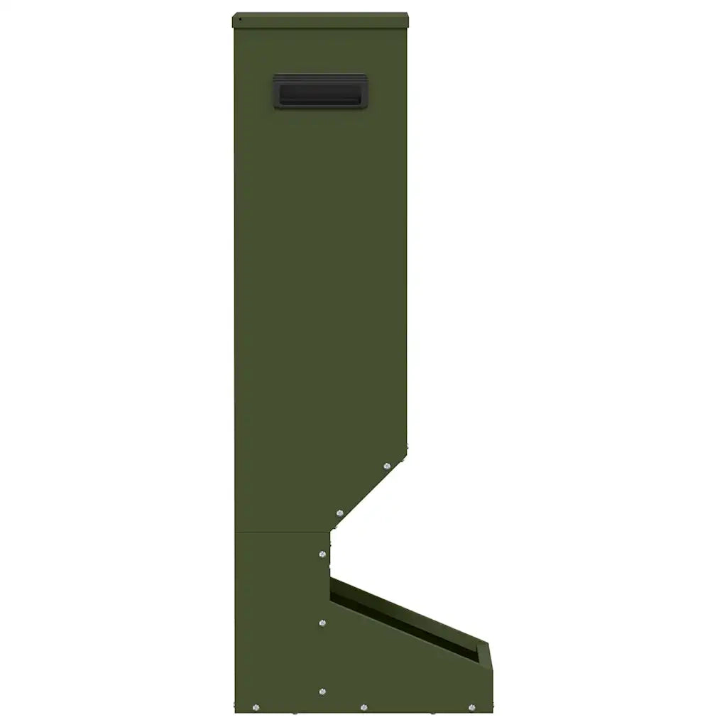 Mangiatore per cervi Verde oliva 28 x 30 x 80 cm 874610