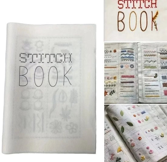 Libro di pratica per cucito e ricamo