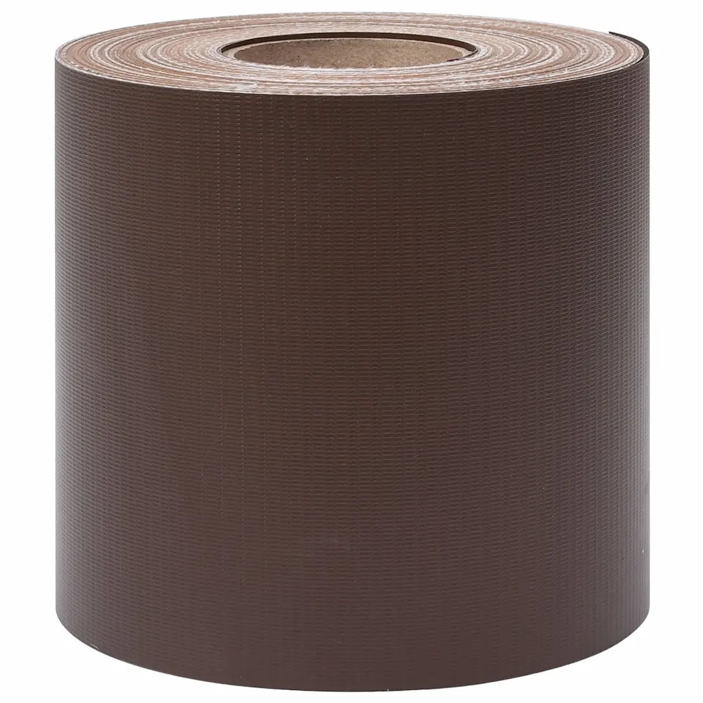 Recinzione Frangivento da Giardino PVC 70x0,19 m Marrone