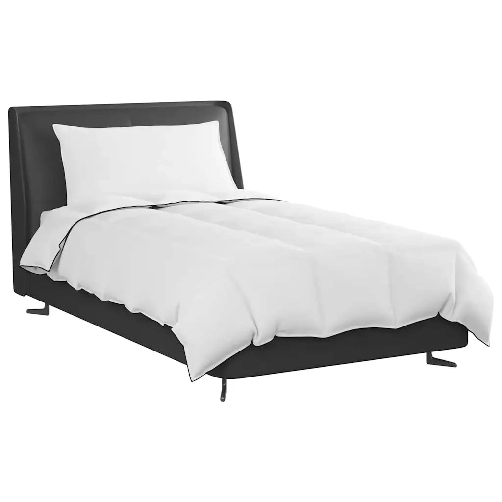 vidaXL Set di Piumoni con cuscino 2 pcs Bianco 155 x 200 cm Piume