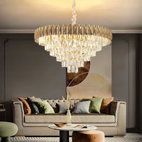 Lampada Cristal G061-cp 80cm Gold