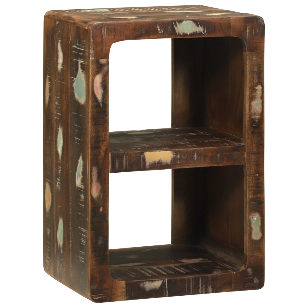 Armadio media Legno riciclato multicolore Legno massello di recupero