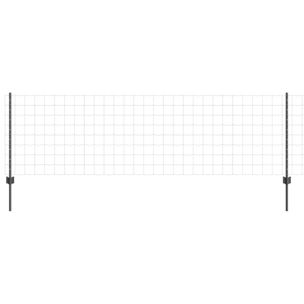 Set di Recinzioni da Giardino Set di 2 Grigio