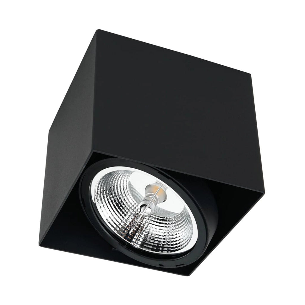 Plafoniera spot Milagro Plaza ML4744 GU10 40W nera