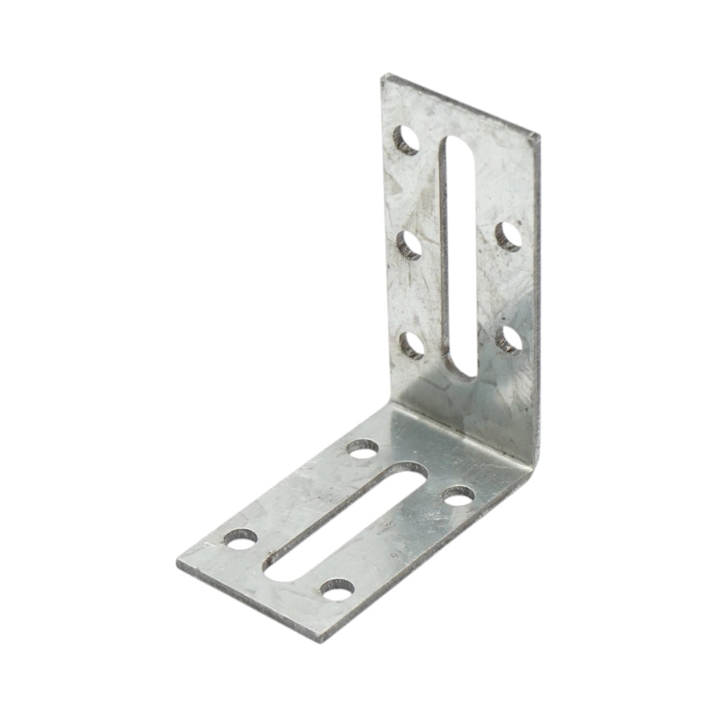 Biella regolabile 55x65x30mm, spessore 2mm, acciaio zincato