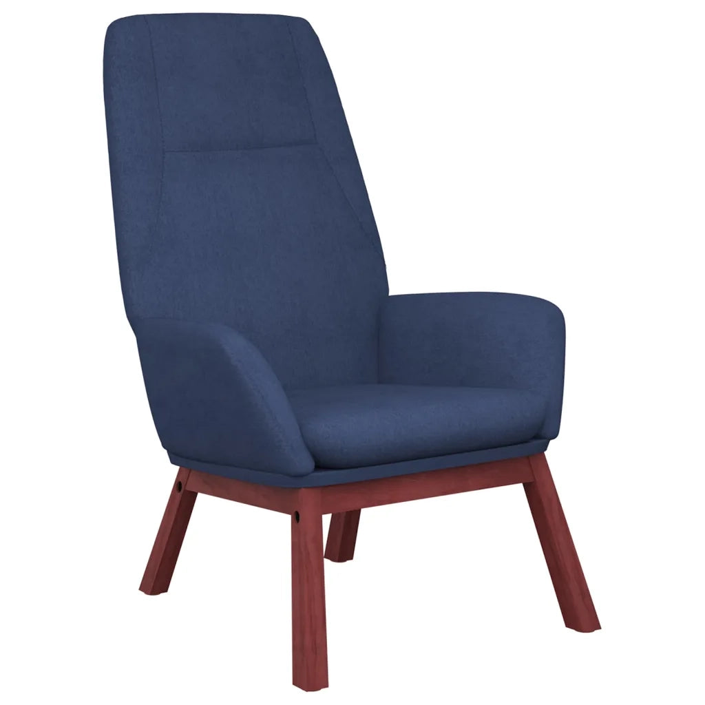 Sedia Relax Blu in Tessuto 341387