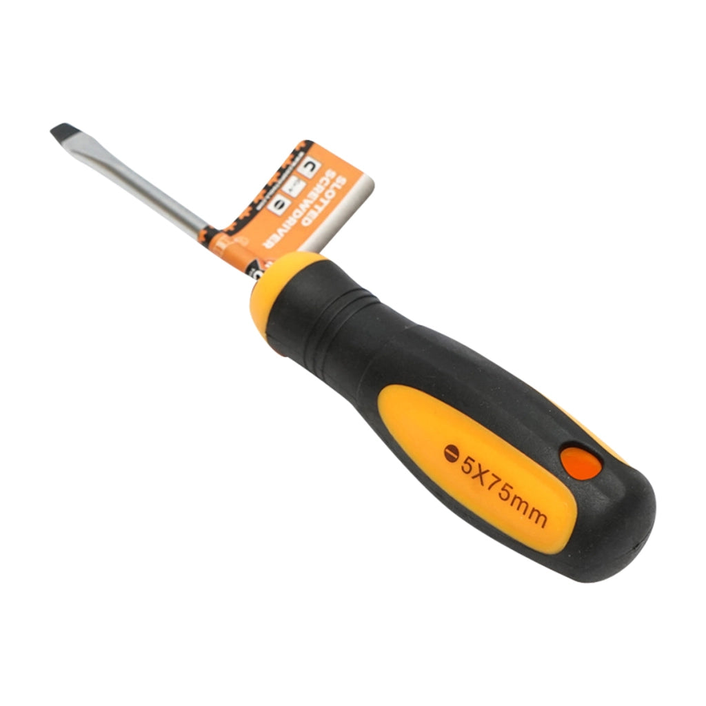 Cacciavite dritto professionale Coofix 5x75mm in acciaio Cr-V con punta magnetica