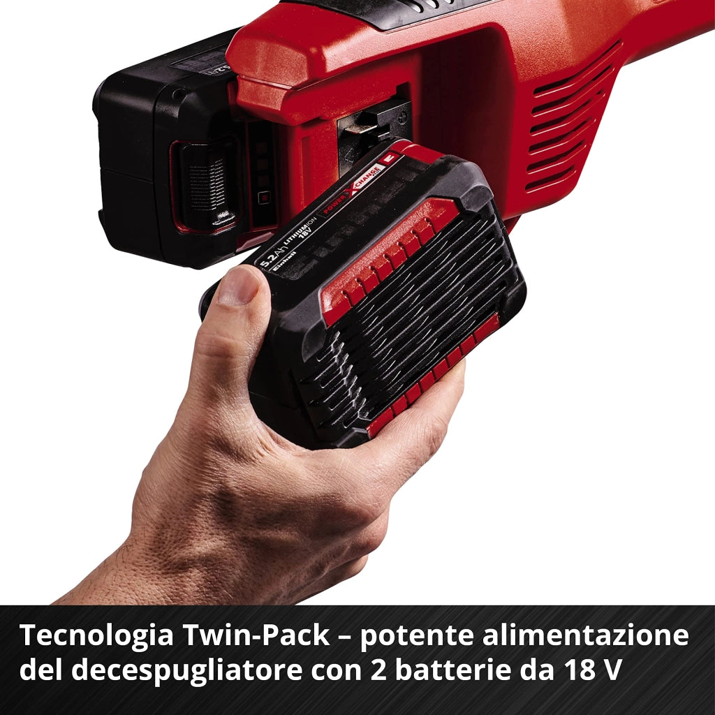 Decespugliatore Batteria Agillo 36 a 255 Einhell Volt 18 Xchange Solo Corpo