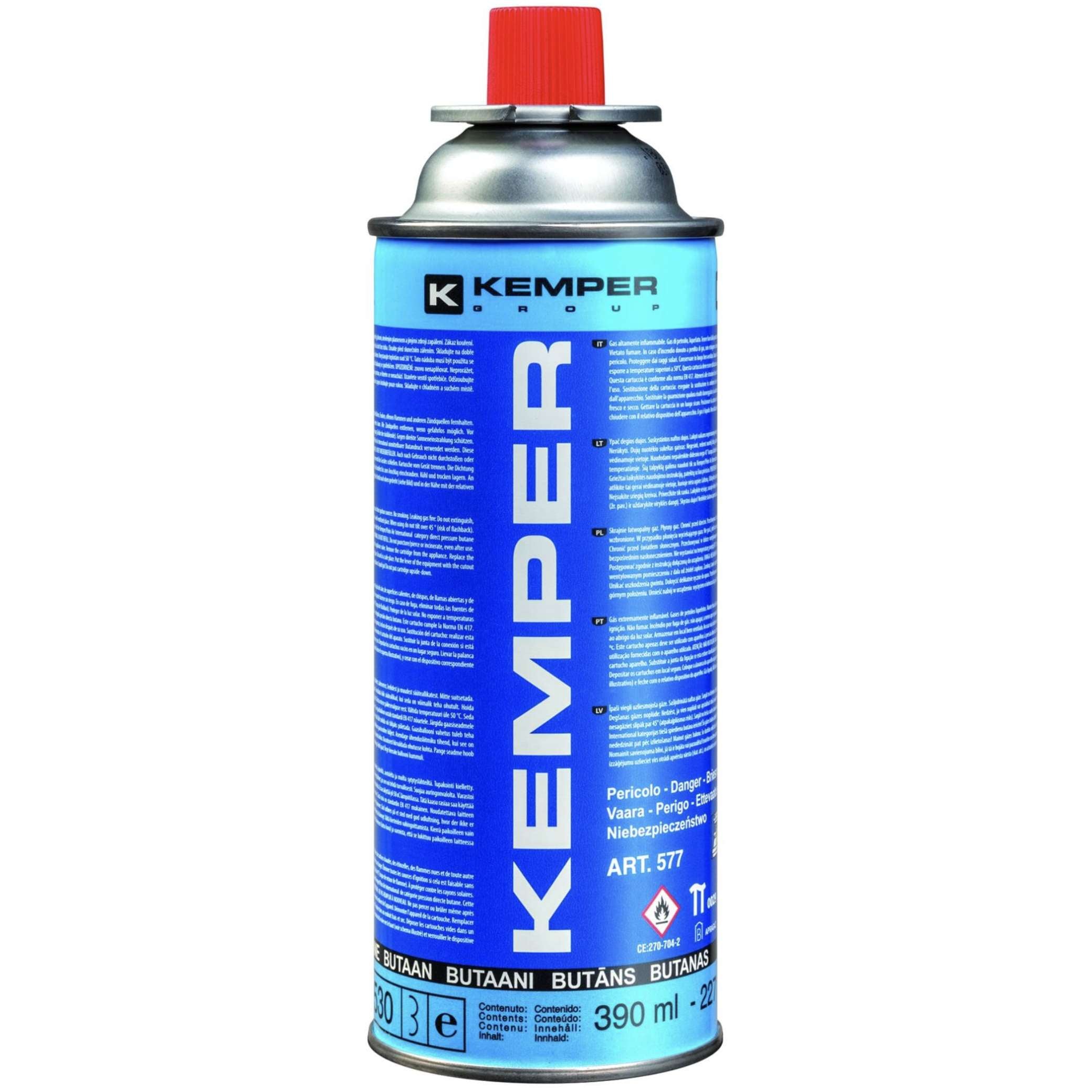 Cartuccia gas butano Kemper SMART