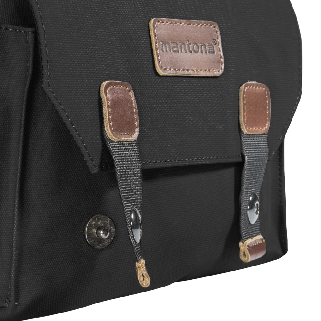 Mantona borsa fotografica Milano piccolo nero