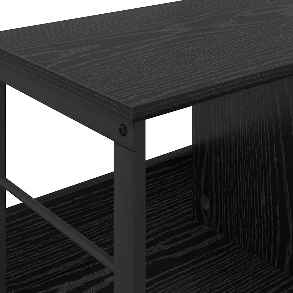 Libreria Rovere Nero 102 x 32 x 40,5 cm Legno multistrato