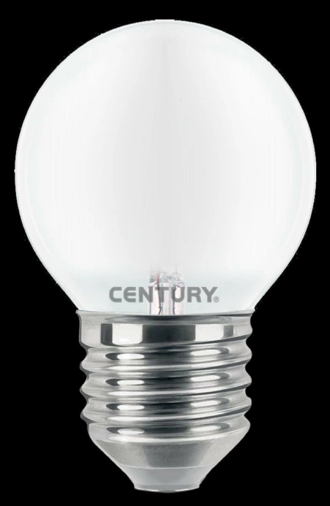 Century Lampadina Led Saten Sfera E27 4W 470lm 6000k