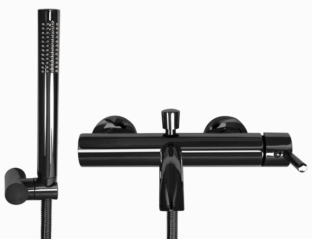 Rubinetto Da Vasca Rea Lungo Black Metallic